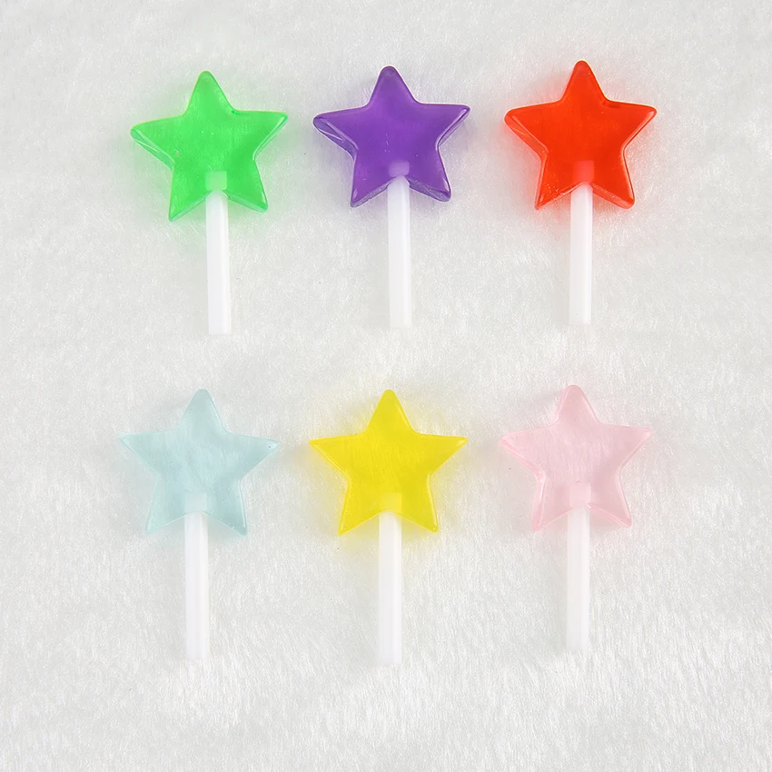 Блестящие кабошоны для сережек и подвесок 41 х24 мм 12 шт.