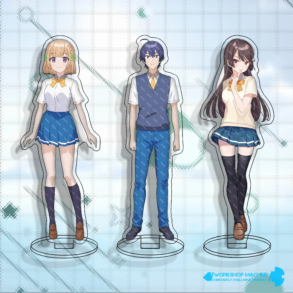 

Osamake Anime Manga Characters Cosplay Acrylic Stand Model Board Desk Interior Decoration Standiee Gift Couple 16cm
