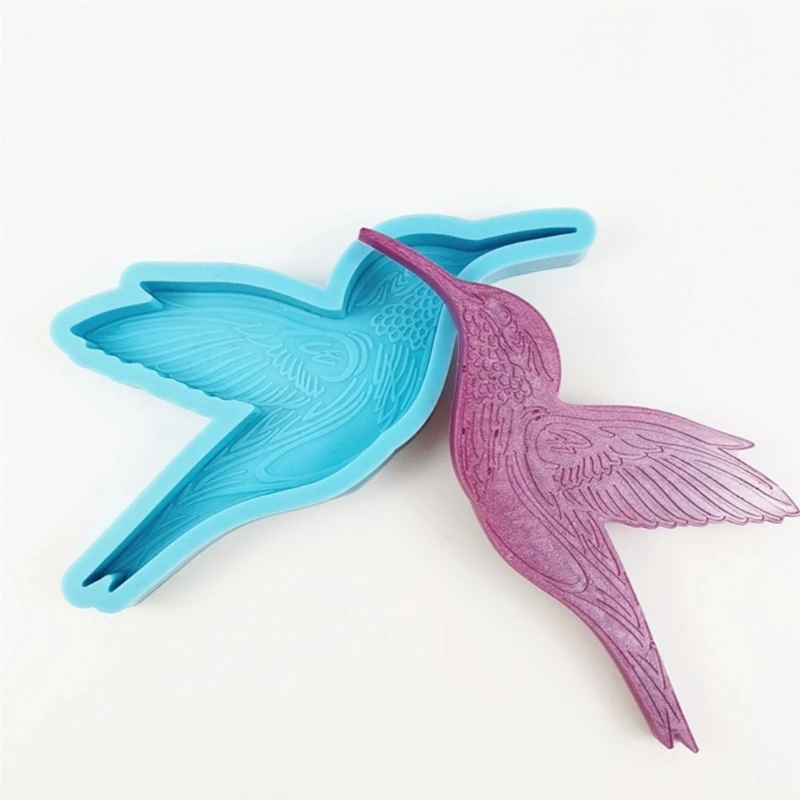 

Birds Shaped Coaster Epoxy Resin Mold Cup Mat Silicone Mould DIY Crafts Home Decorations Casting Tools X6HE
