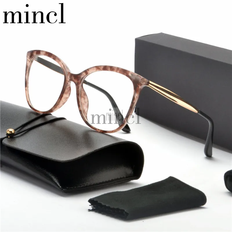 Новинка женские очки с котом роскошные Брендовые прозрачная оправа Женская для