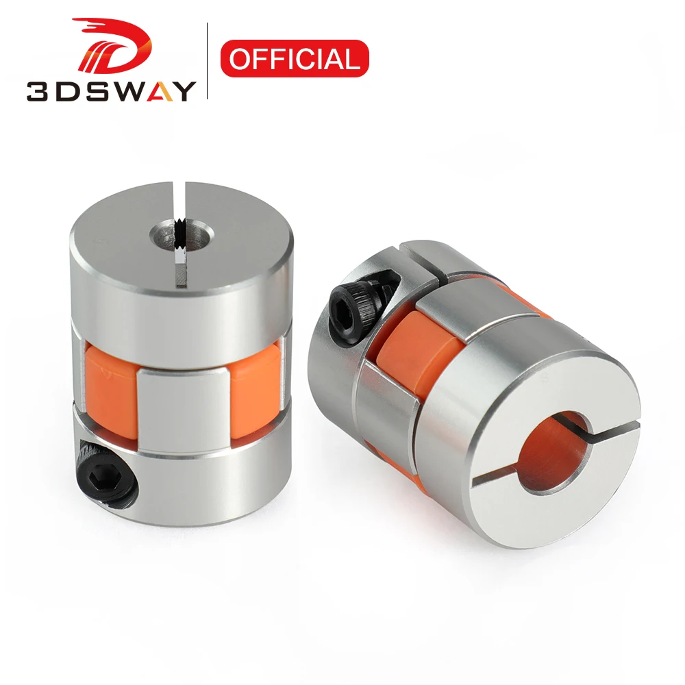 3dsway гибкий вал соединитель D20L25 двухкулачковая муфта цветущего сливы 5x8 мм разъем