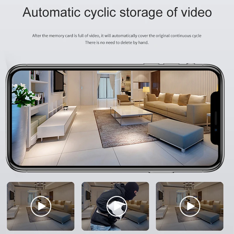 

1080P Surveillance Cameras with Wifi Mini IP Night Vision Wireless Security Remote View Motion Detection with Battery VS A9 Cam