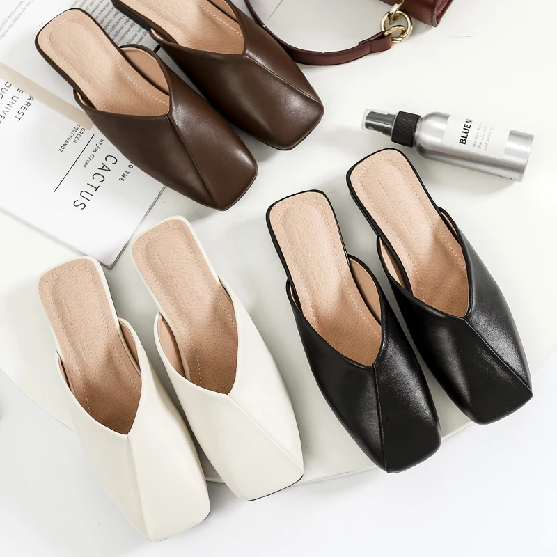 

2021 In The Spring Designer Outdoorshoes Woman Mules Platform Slippers Sandalias De Verano Para Mujer Zapatos De Mujer Calzado