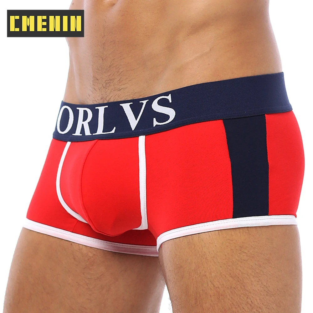 

CMENIN ORLVS New Brand Nylon Sexy Men Underwear Boxer Trunks Low Waist Mens Boxershorts Underpants Boxers Letter Innerwear OR101