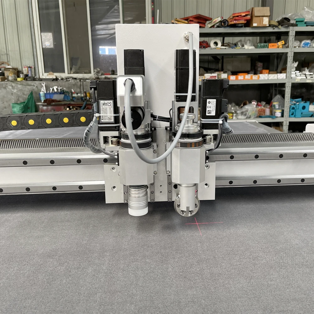 Заводская цена ЧПУ прямой нож вибрирующий Осциллирующий режущий станок для