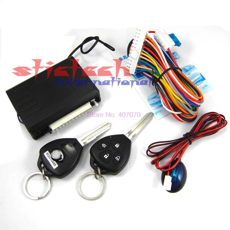 Аналогично 10 комплектов Автомобильный Центральный замок с дистанционным