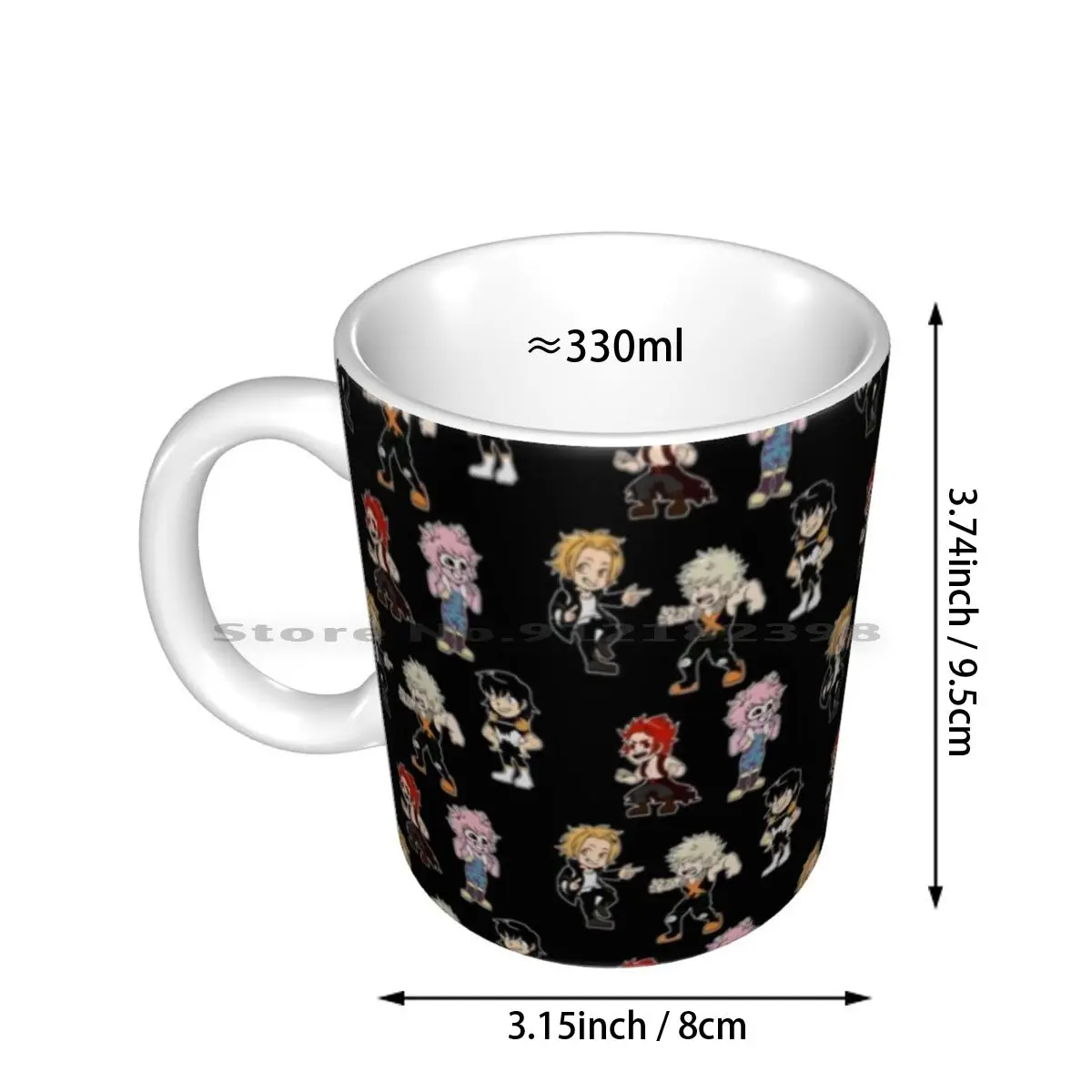 Керамические кружки Bakusquad кофейные чашки Кружка для молока и чая кружка Bnha Boku No Hero