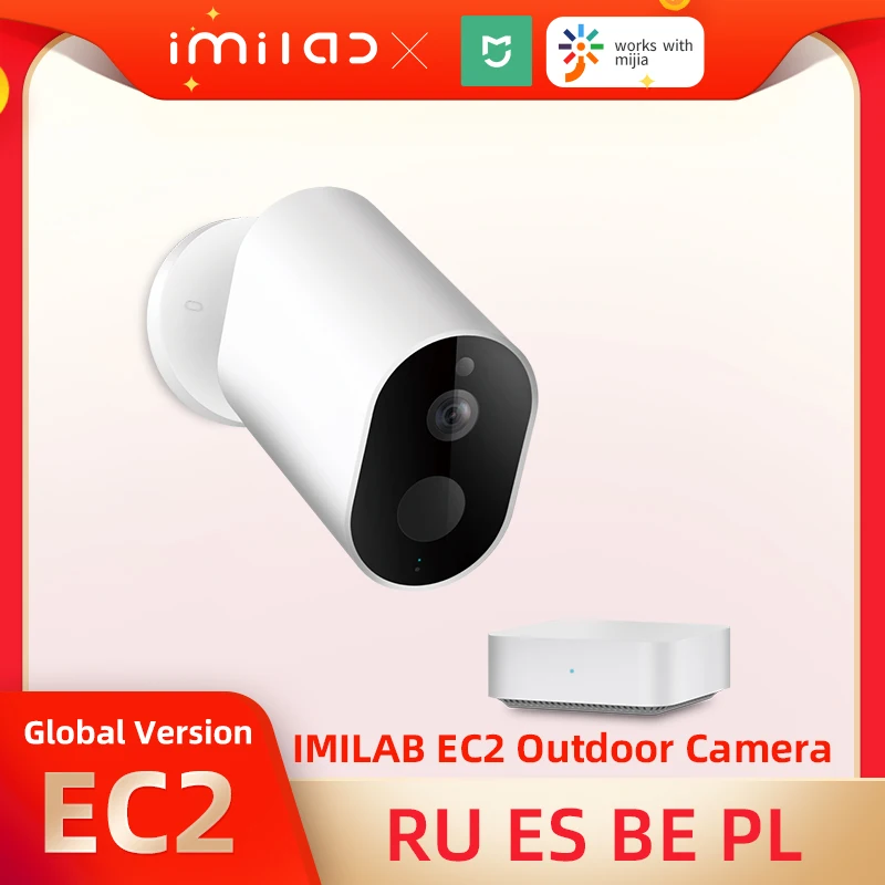 

IMILAB EC2 Wireless Home Security Camera Mihome Camera 1080P HD Outdoor Wifi Camera IP66 CCTV Camera Vedio Surveillance Camera