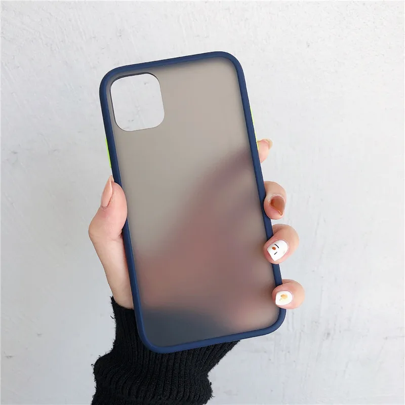 Противоударный защитный чехол для Xiao mi Red mi Note 8 7 6 Pro 8T K20 8A 7 7A Y3 mi A3 Lite 9T 9 CC9 Note 10 Pro CC9e Frame жесткий чехол из ПК - Цвет: slan