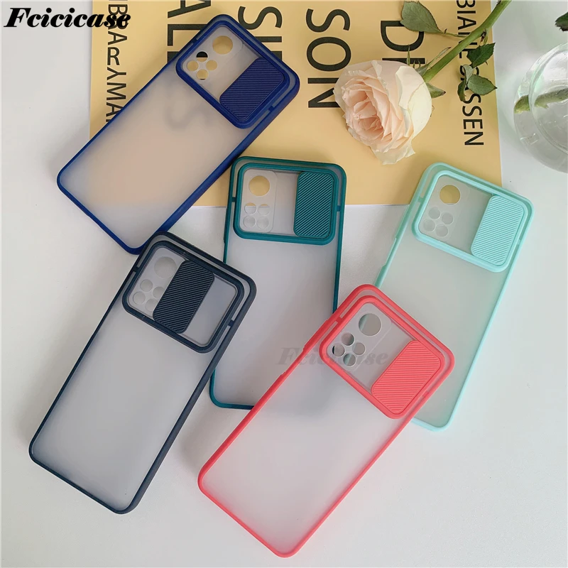 Противоударный чехол для Xiaomi Mi 10T Mi10T Pro Case Slide Camera Lens Phone Cover For Lite | Мобильные