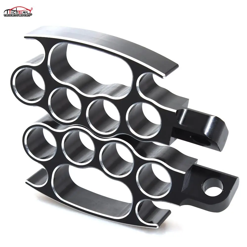 Motorcycle Flying Foot Pegs Footpegs Custom Pedal For Harley Sportster XL 1200 883 Dyna Softail Fat Bob | Автомобили и мотоциклы