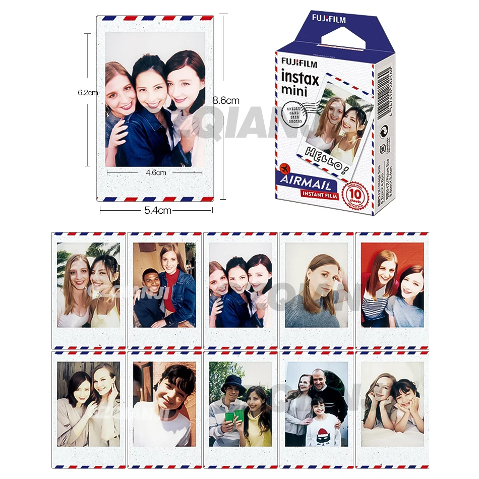 Фотобумага Fuji Fujifilm instax mini 9 8 10 листов фотобумага с цветными краями для мгновенной