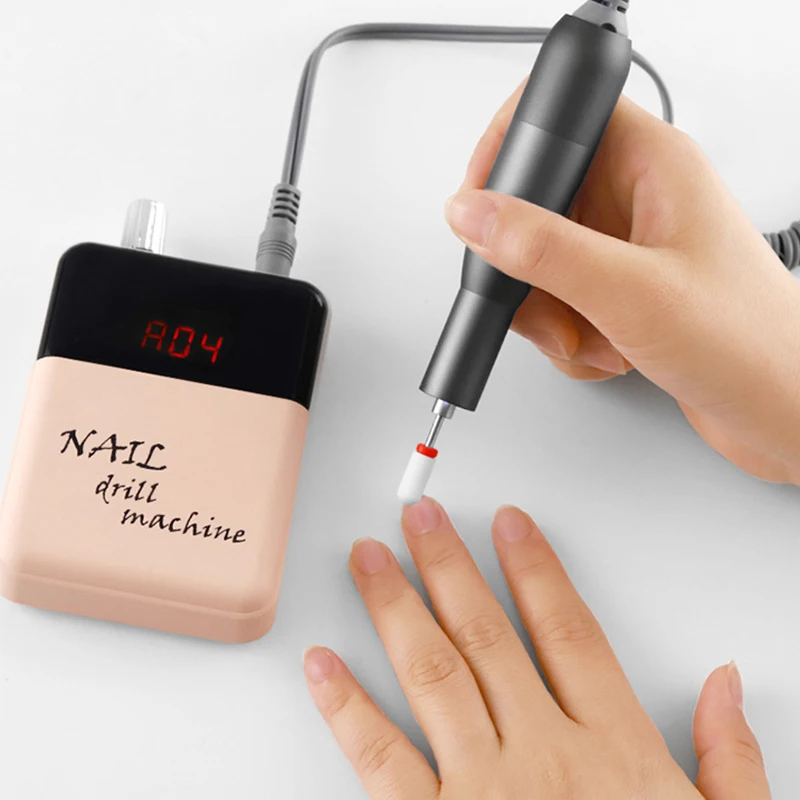 

Portable Rechargeable Nail Drill Machine 30000RPM Manicure Machine Electric Nail File Nail Art Tools Set