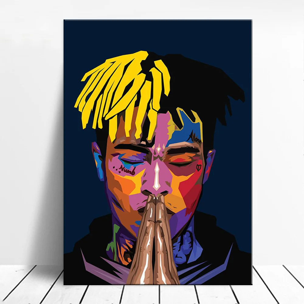 Домашний декор HD принты XXXTentacion Rapper живопись настенное изображение холст