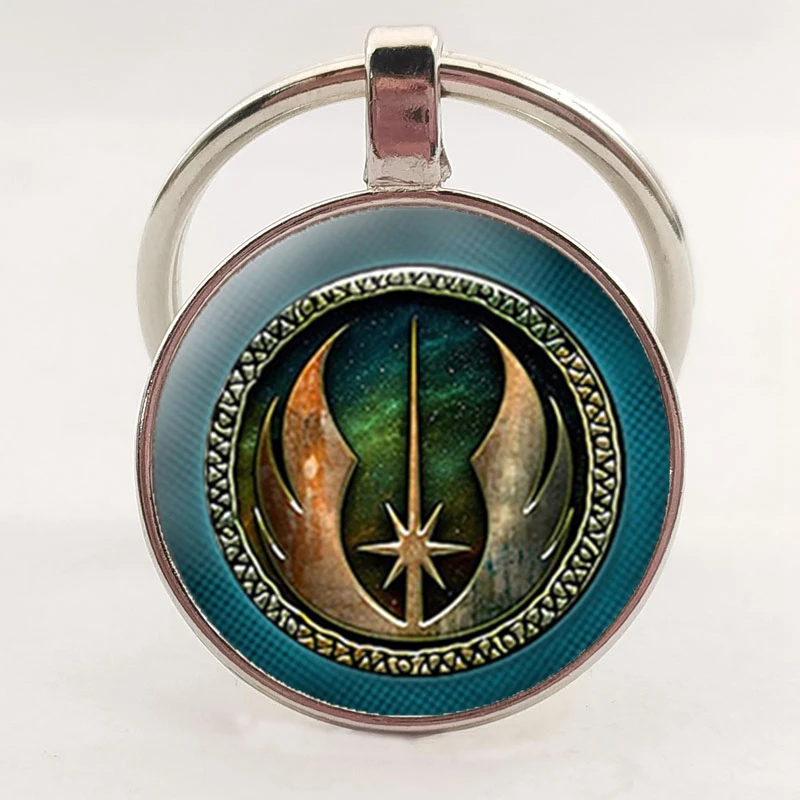 Новый брелок для заказа джедай вдохновленный высококачественным стеклом