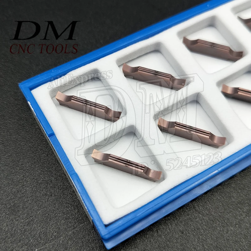 

10pcs MGGN200-JS Carbide Insert Cutting Blade Cutting- insert Slotting Grooving For Processing Steel, Stainless Steel, Cast Iron