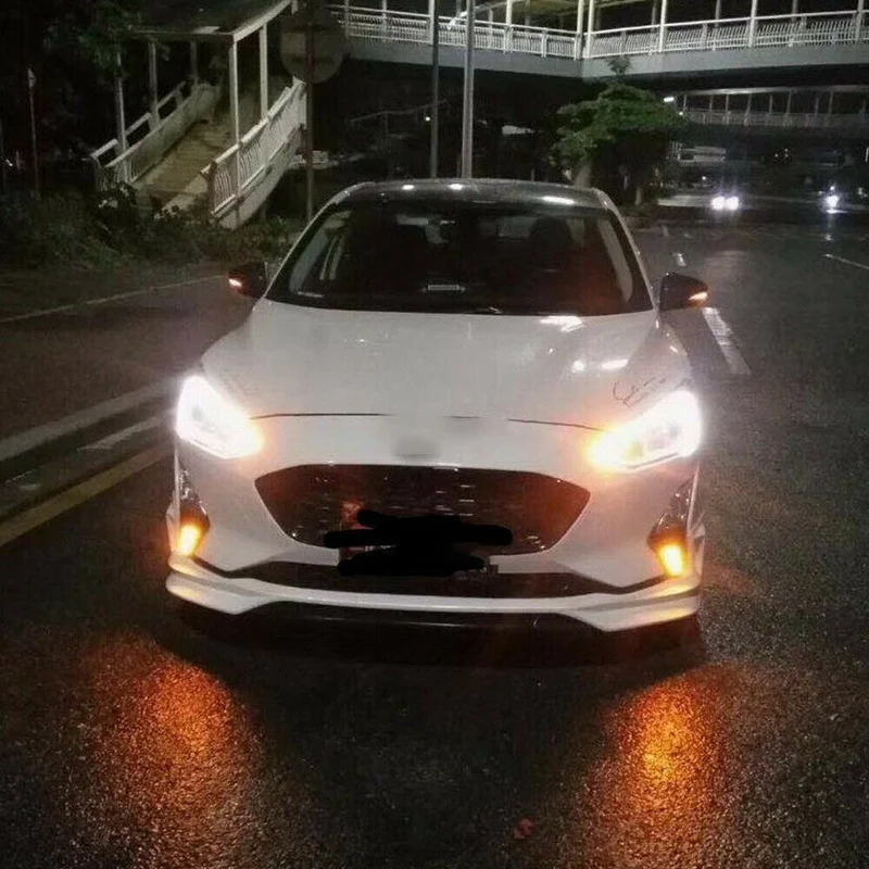 

Daytime Running Lights DRL Yellow Turn Signals for Ford Focus 2018+ Low Version