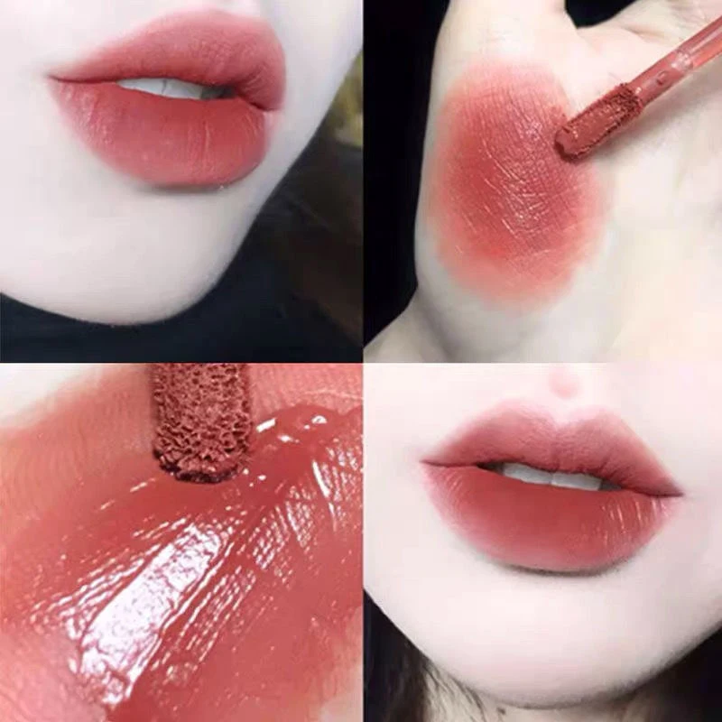 

5pcs/set Macaron Lip Glaze Set Matte Velvet Matte Liquid Lipstick Moisturizing Hydrating Long Lasting Waterproof Cosmetics TSLM1