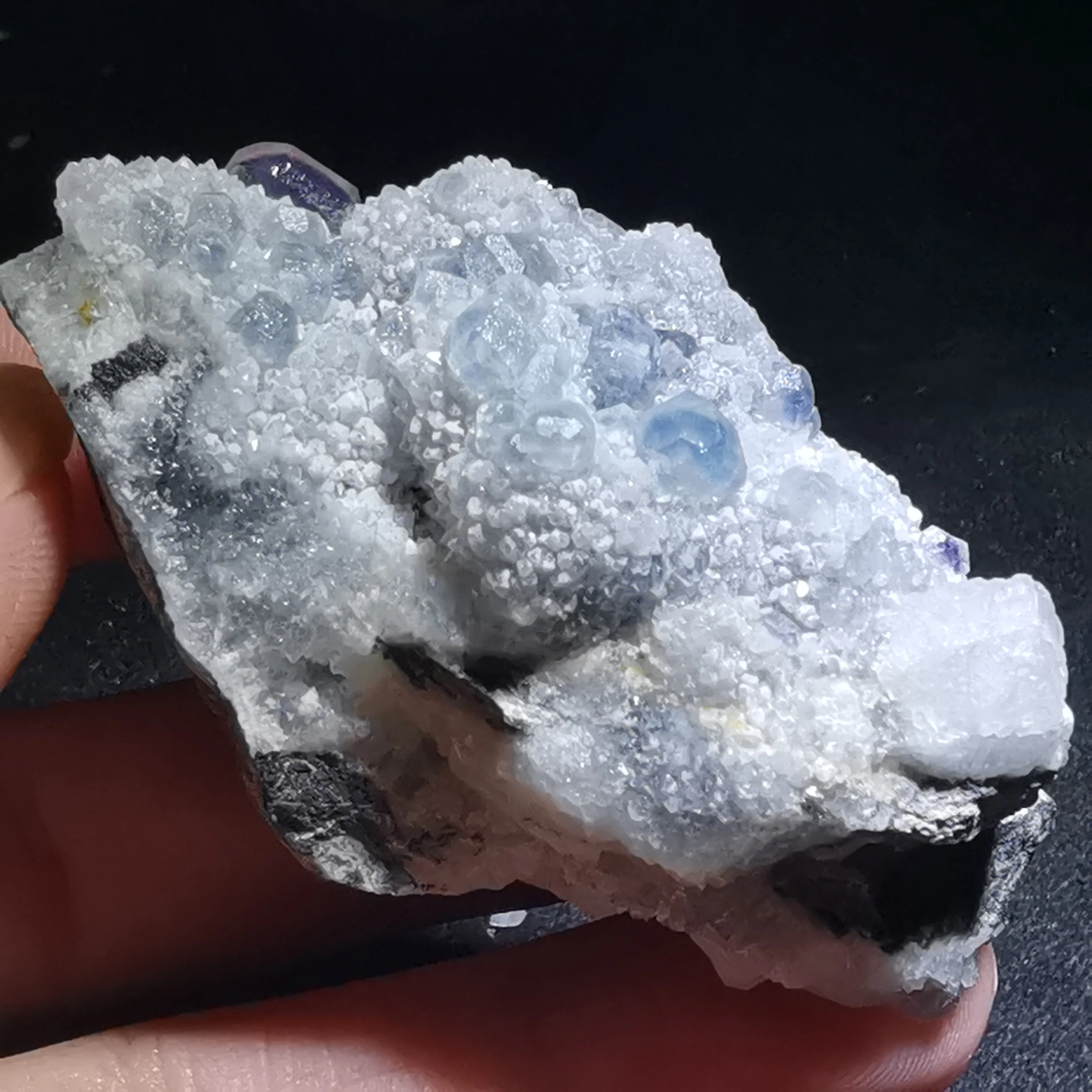 

47.2gNatural crystal, blue green fluorite, crystal mineral, crystal specimen