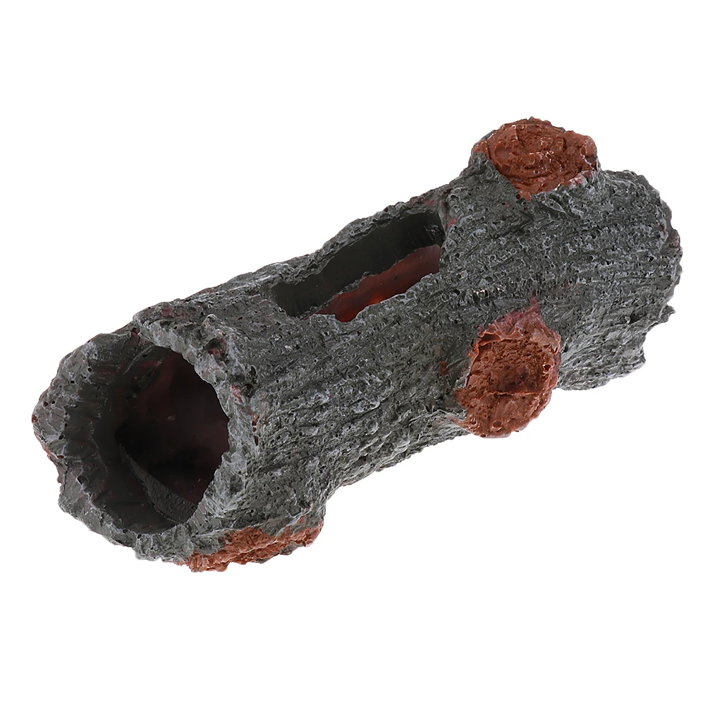 

Reptile Hide Cave - Aquarium Fish Tank Decoration Rock Plants Fish Cave Breeding Stone Decor, Various Types to Choose
