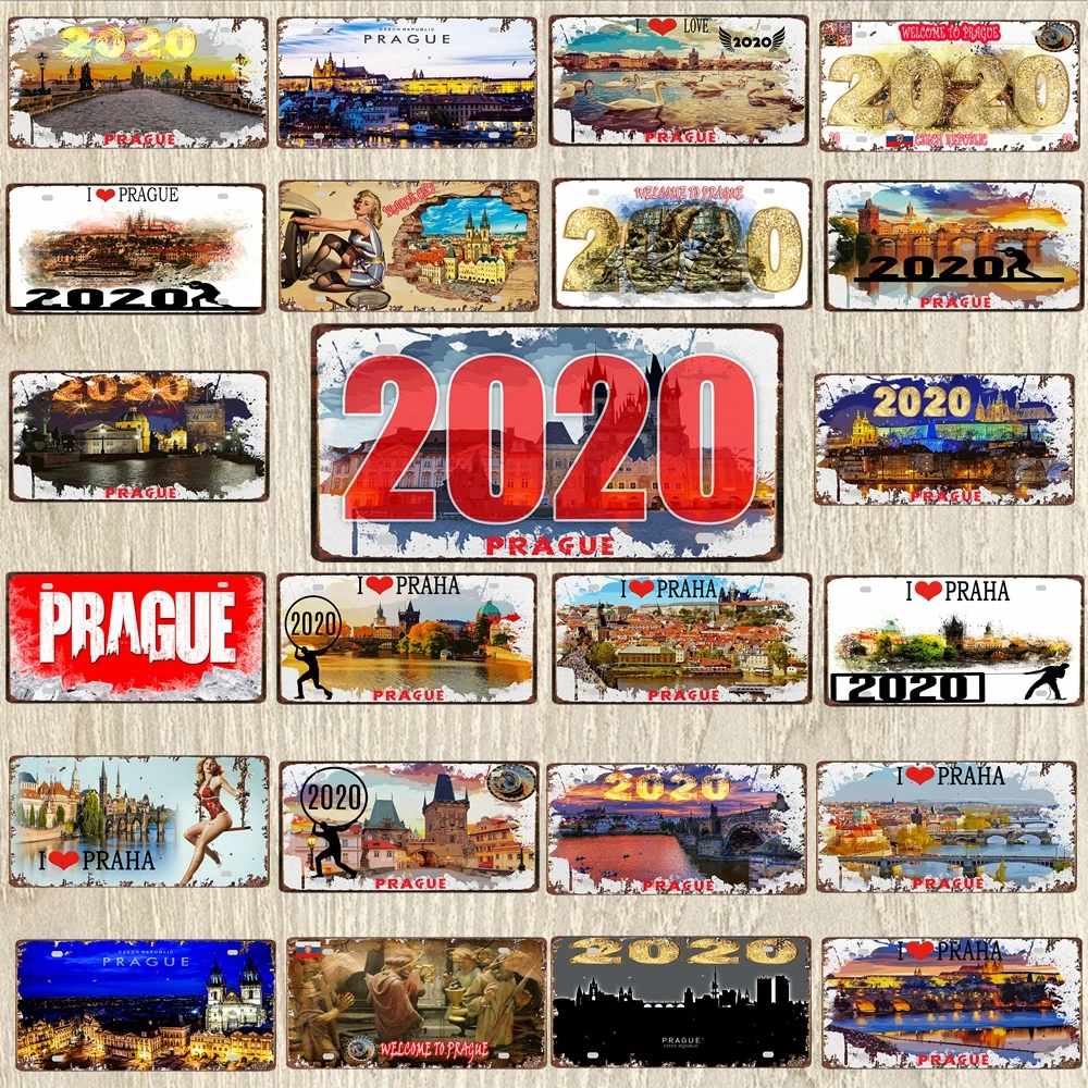 [Yzfq] 30x15 см металлический оловянный знак для Парижа дорожный сувенир декоративные