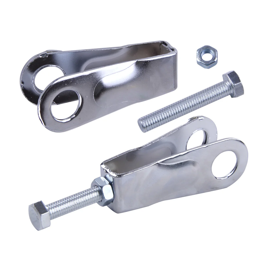 Новый мотоцикл заднего колеса ось цепи регуляторы Съемник с болтом подходит для