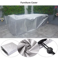 lvju custom size waterproof dust cover for chairs table outdoor furniture