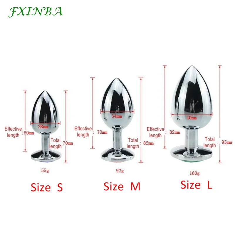 FXINBA Anal Plugs Metal Butt Plug Large Set Buttplug Beads Adults Sex Toys For Women Man Couple Gay Intimate Gifts | Красота и