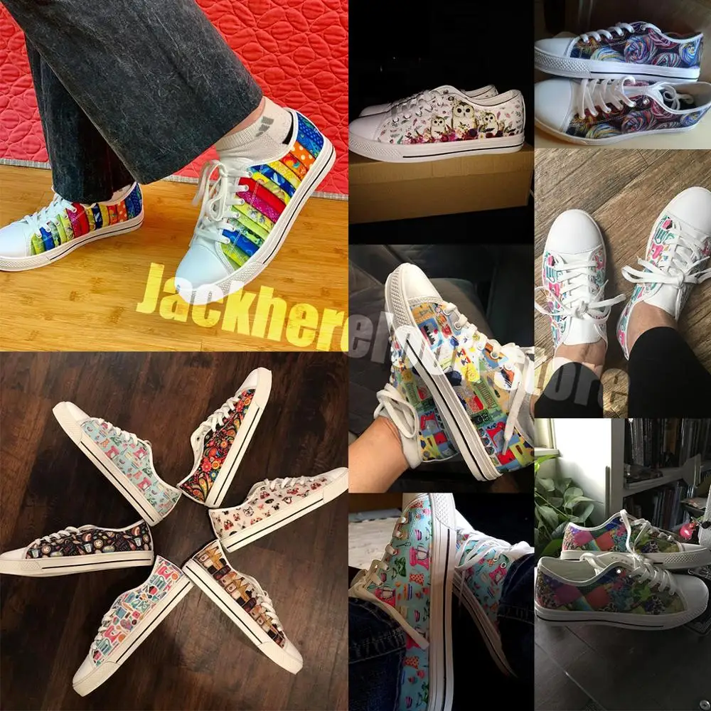 Jackherelook 2019 новый принт подсолнечника парусиновая обувь для мальчиков и девочек