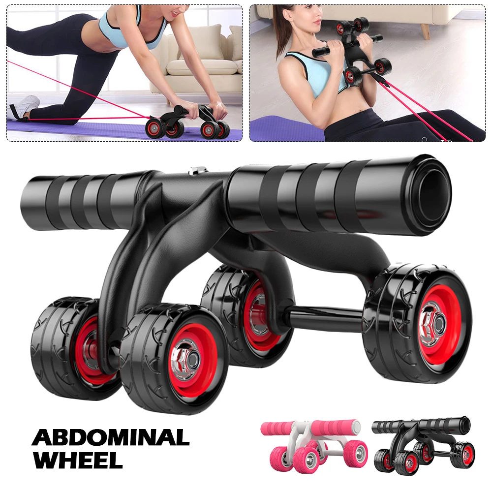 Новинка тренажер для тренировки мышц живота колесики талии и ног домашнее