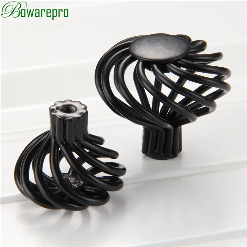 Антикварная круглая клетка Шкаф Кухонная ручка для дверцы выдвижного ящика