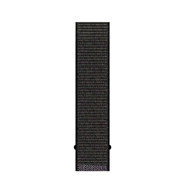 Black UEBN нейлоновая Спортивная петля для Apple Watch Series 4 44 мм 40 мм ремешок для часов браслет ремешок для iwatch 4 42 мм 38 мм ремешки для часов - Цвет ремешка: Black