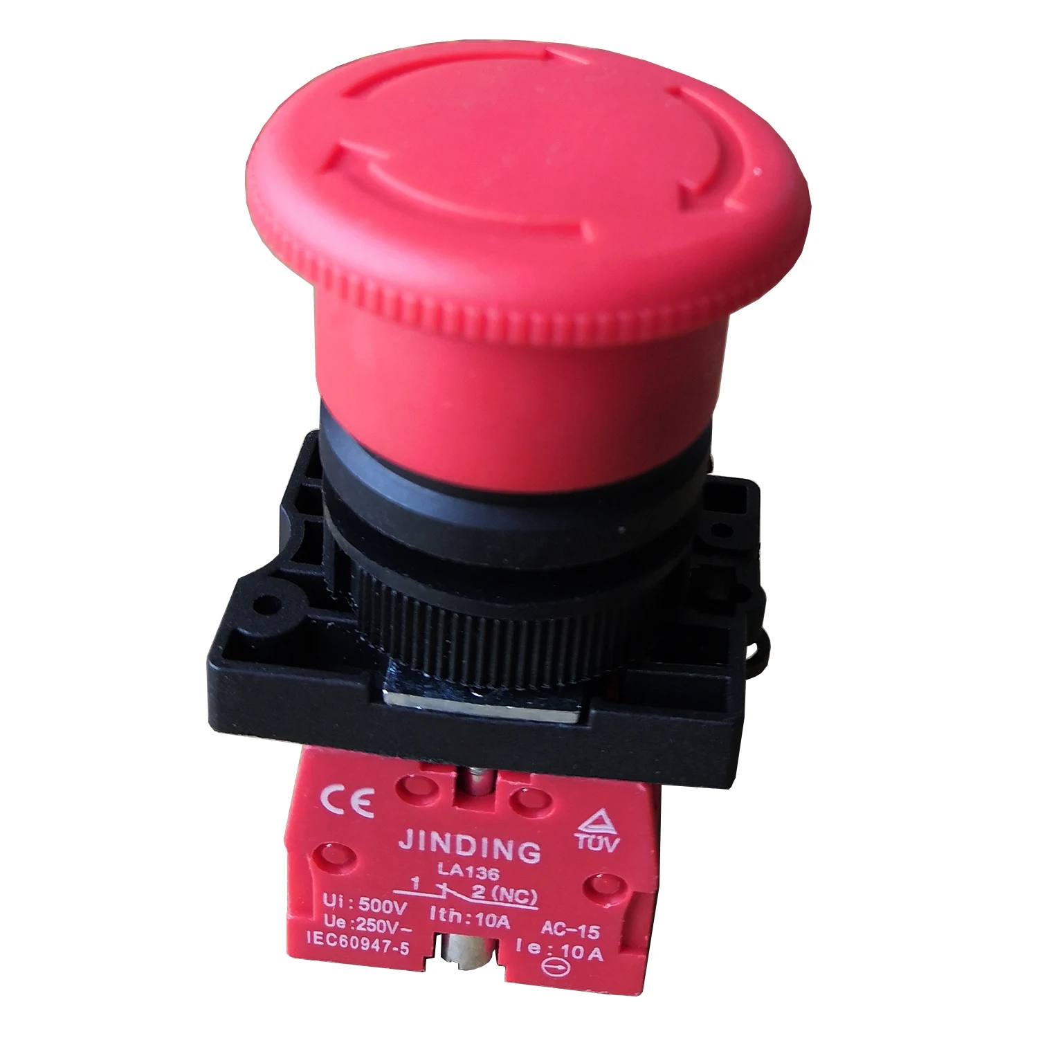 

JDNN LA136 500 В 10 А IP55 НЕТ кнопочный переключатель аварийной остановки микроэлектрический переключатель грибовидный поворотный переключатель для электрической подъемника