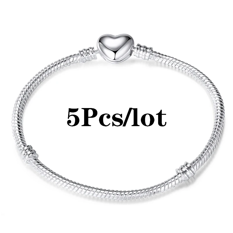 Классические модные базовые очаровательные браслеты 5 шт./лот элегантные