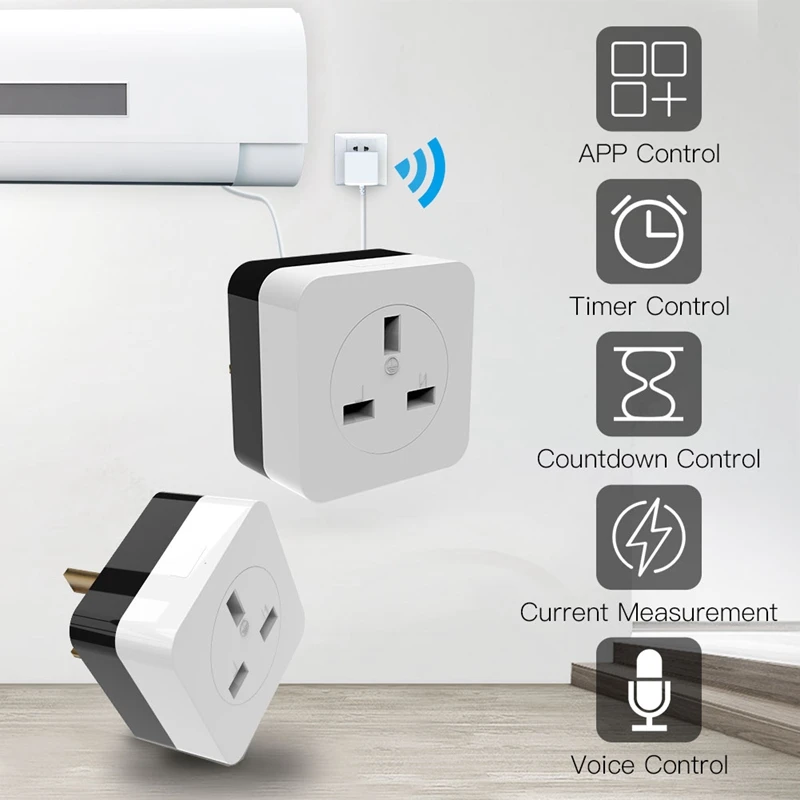 Умный кондиционер Comp Plug Wifi Голосовое управление умная розетка работает с Alexa для