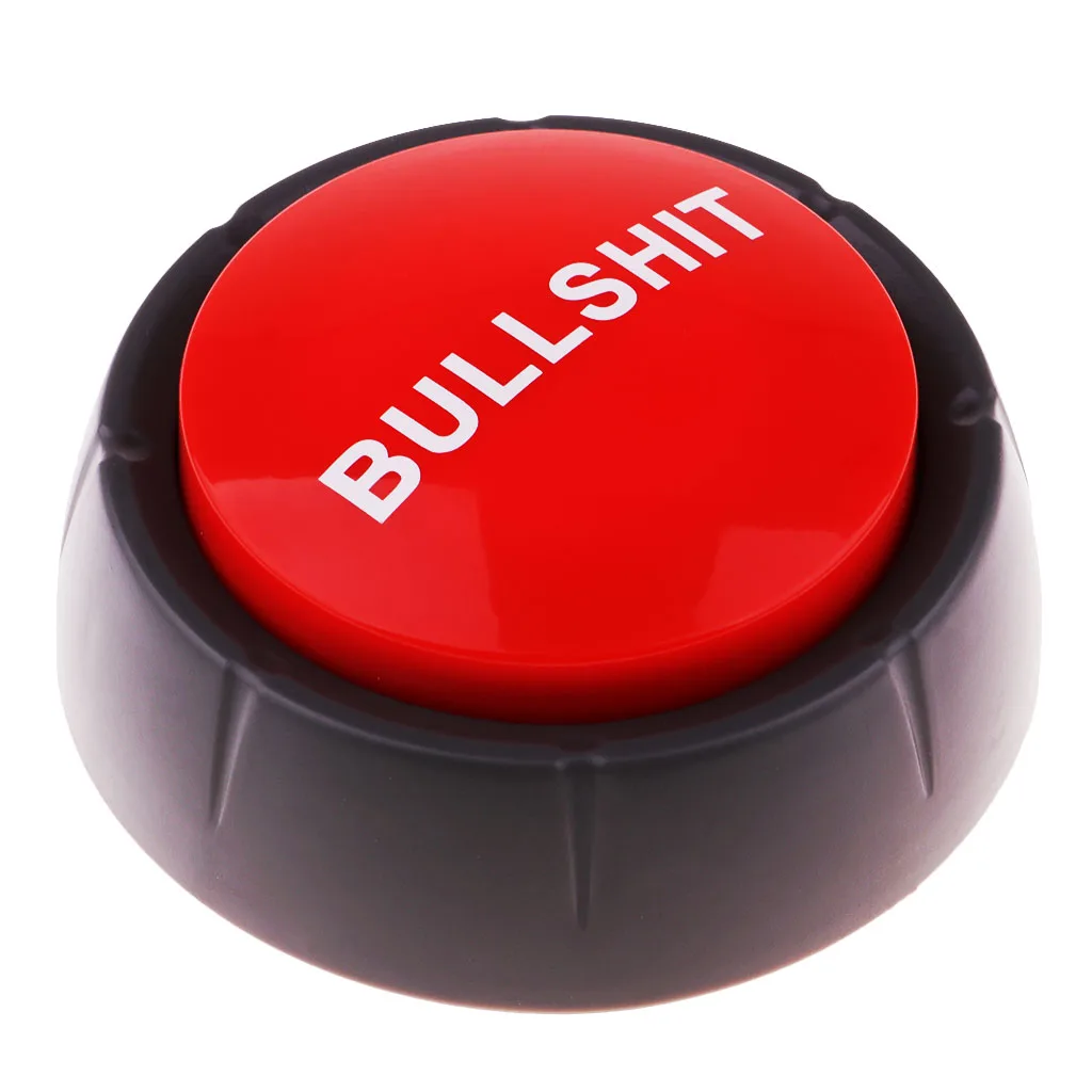 Bullshit Dome Sound Buzzer Press Answer Button For Quiz Party Game Show | Игрушки и хобби