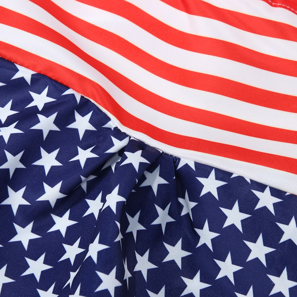 Baju Musim Panas Bayi Anak Bayi Baru Lahir Bodysuit Motif Bintang Bergaris Baju Anak Perempuan Anak Laki-laki Baju Sunsuit