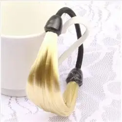 

1 Pc Women Hair Rope Solid Synthetic Fiber Hairband /Braid Headwear