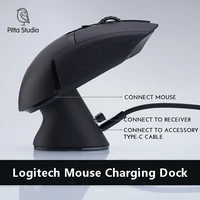 logitech mouse charging dock station pitta studio plastic power bank base for g403 502 703 903 hero g pro wireless x superlight