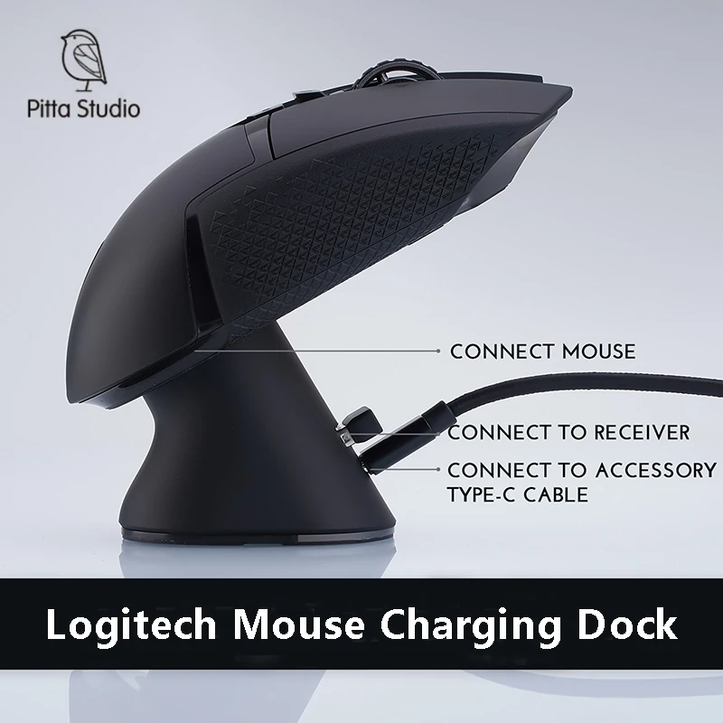 Мышь Logitech зарядная док-станция Pitta Studio пластиковый блок питания для G403 502 703 903 Hero G
