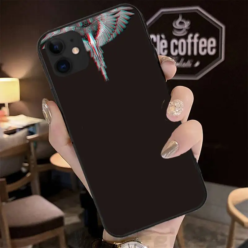 Роскошный брендовый чехол Marceloes Burlon Fundas Coque для IPhone 11 Case 12 Mini XS Max XR 7 8 6s Plus