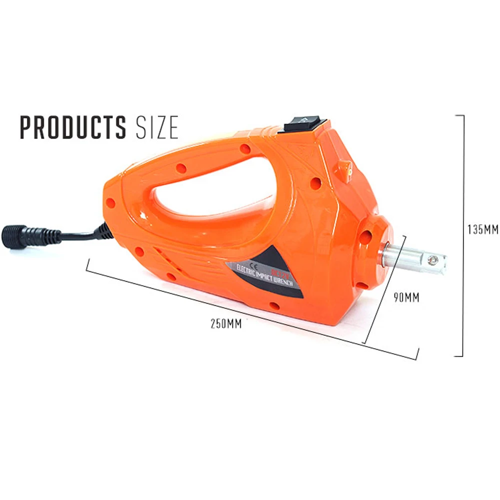 Ударный гайковерт торцевой гаечный пистолет 1/2 дюйма 480N 12 В |