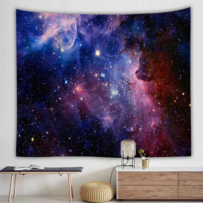 Настенный Гобелен Вселенная Галактика звезда космос настенный художественный
