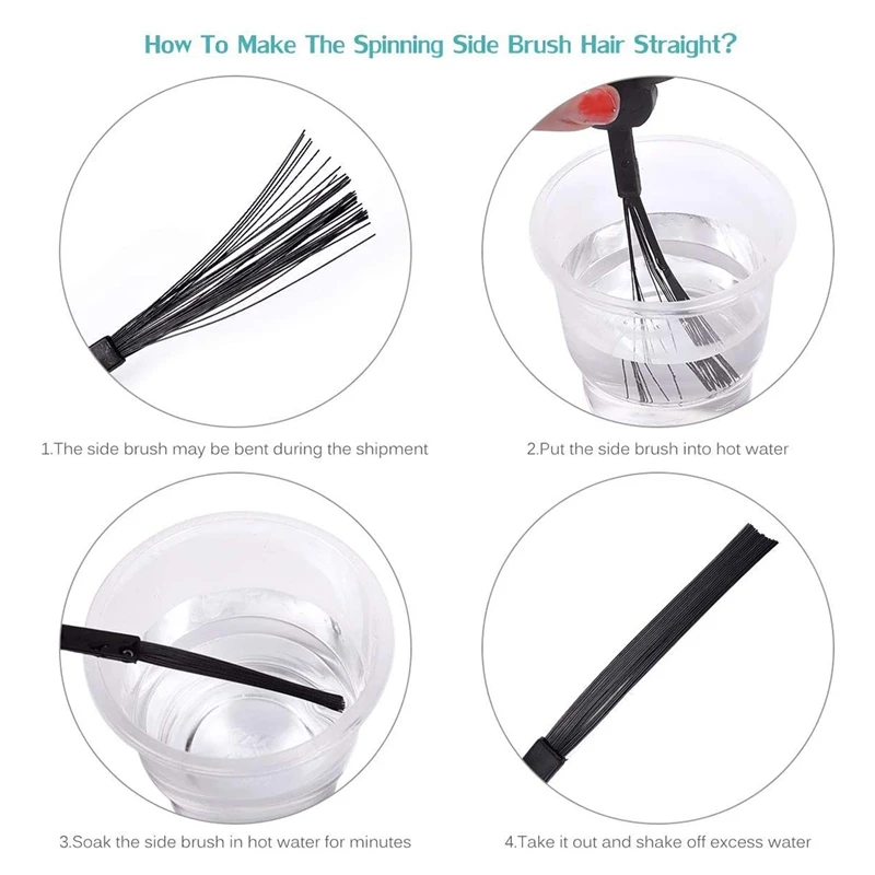 

Replacement for ILIFE V3 V3S V5 V5S V5S Pro Robot Vacuum Cleaner,1x Primary Filter+3x Filters+6x Side Brushes