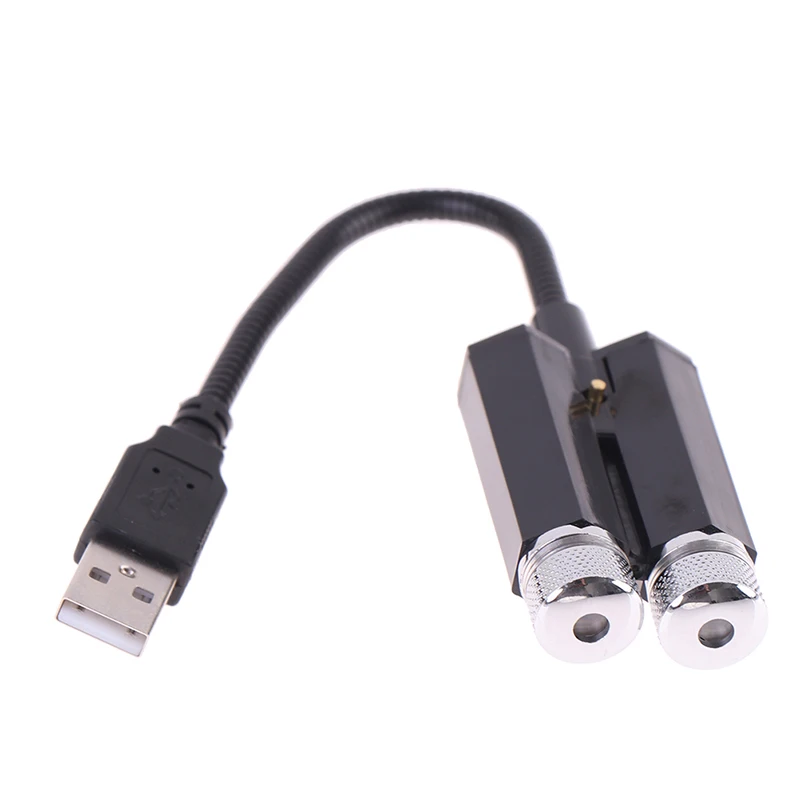 

Usb автоматическое украшение ночник галактика лампа Интерьер мини двойная головка автомобиль атмосфера на крыше небо Звезда светодиодная а...