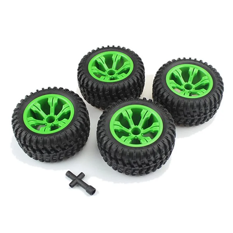 

Для Q39 Q40 Q46 WLtoys 12428 L959 12404 FY-03 1/12 высокоскоростной внедорожник Радиоуправляемый автомобиль Запчасти 4 шт обычные шины 110 мм