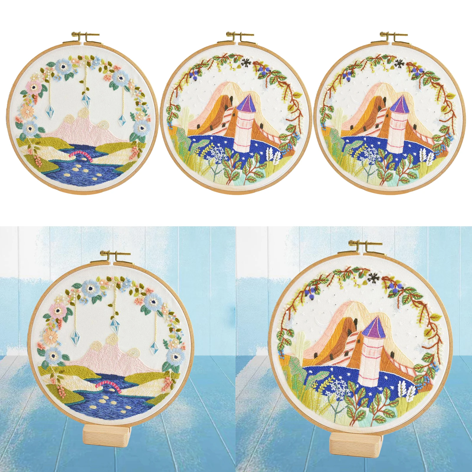 

Funny Embroidery Starter Kit Cross Stitch Kit for Beginners Adults Kids