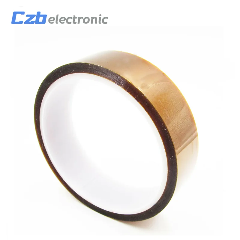 

25mm x 30M Tape Sticky High Temperature Heat Resistant Polyimide