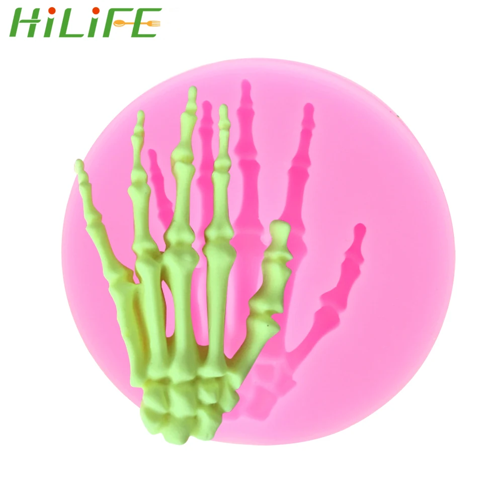 Силиконовая форма для торта HILIFE в виде скелета форме руки обеденный бар