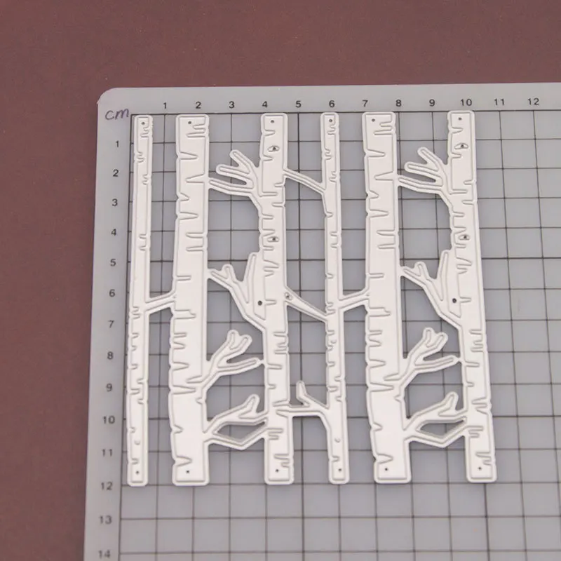 Березовый лес метка металлические Вырубные штампы вышивка своими руками